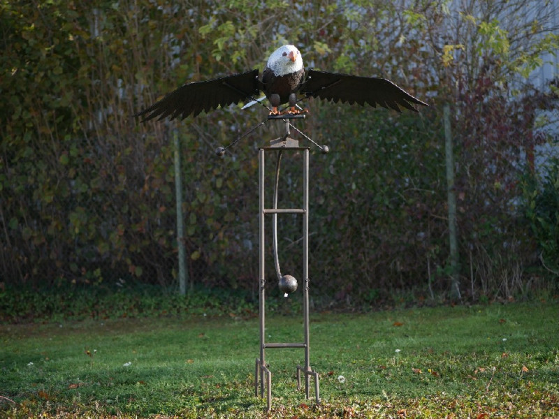 Décoration métal : Grand aigle