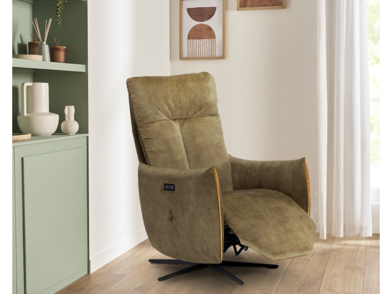 EOS - Fauteuil relaxation électrique pivotant 