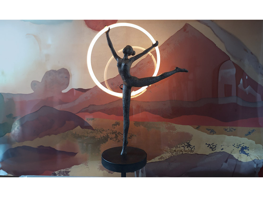 Abstract - Lampe danseuse 73 cm 