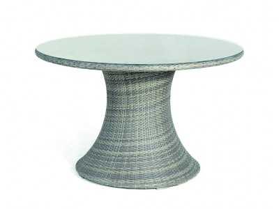 Table de jardin Vulcano + Plateau Verre 